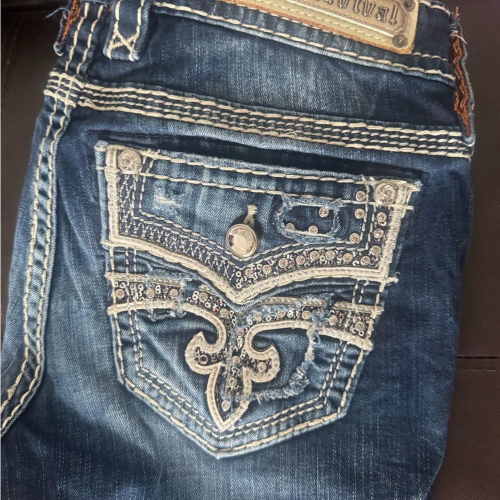Rock Revival Blue Boot Cut Jeans